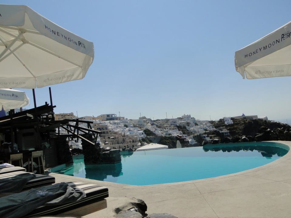 Blick auf den Gegenhang Honeymoon Petra Villas