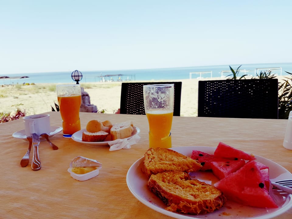 Frühstück mit Meerblick  Önder Yildiz Hotel