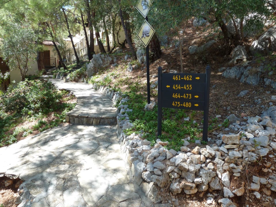 Weg zu den Bungalows TUI MAGIC LIFE Sarigerme