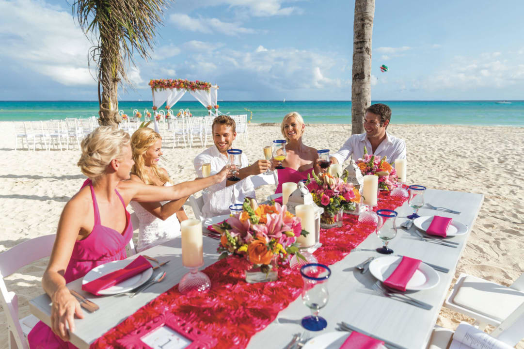 Hochzeit am Strand Hotel Riu Playacar