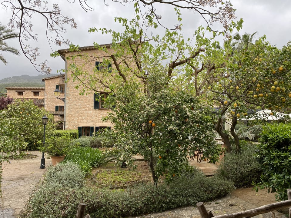 Gartenanlage Hotel Ca's Curial