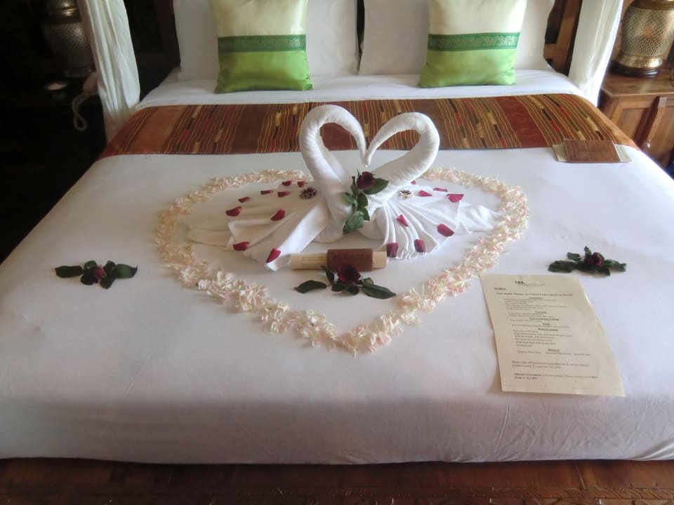 Begrüßungsdeko  Santhiya Koh Phangan Resort & Spa