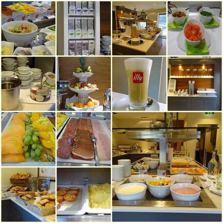Frühstücksimpressionen Hilton Garden Inn Innsbruck Tivoli