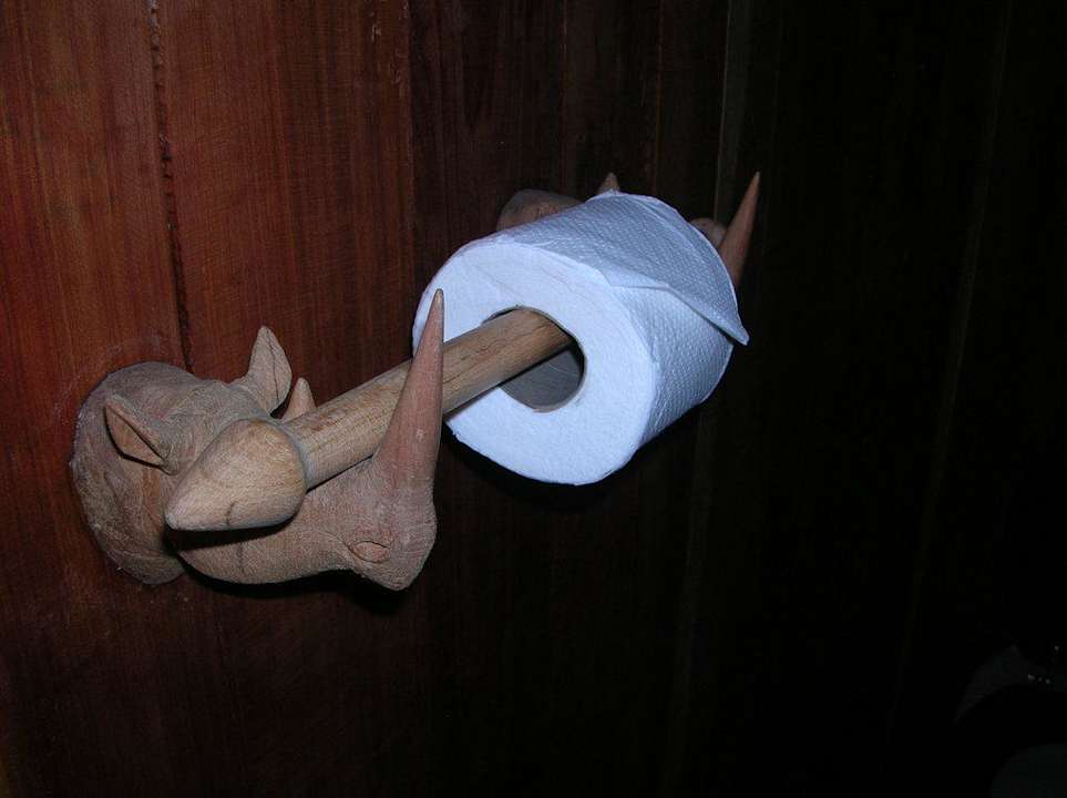 Normalerweise würd ich kein Klofoto Royal Mara Safari Lodge