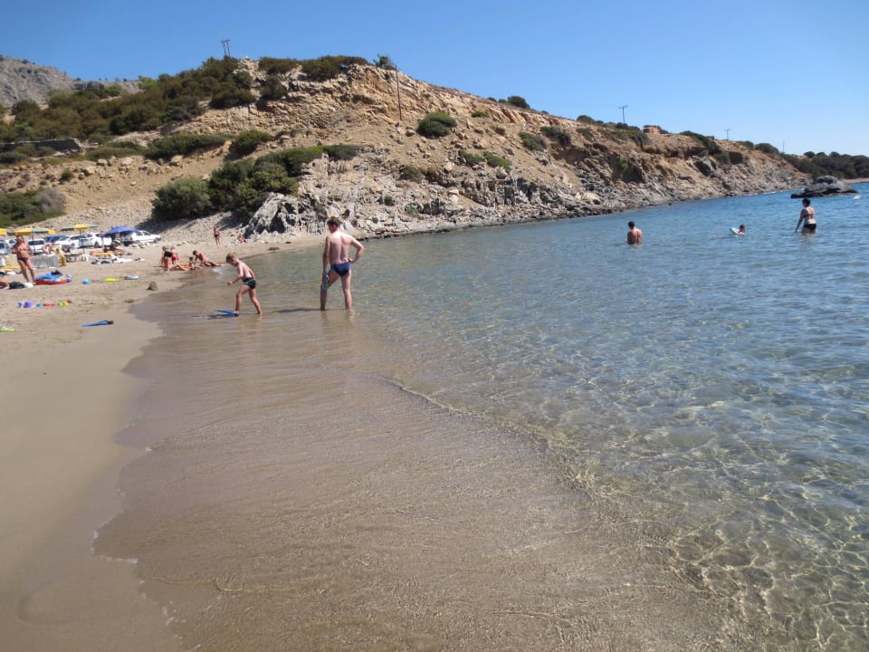 Der Strand vom Hotel Lindos Imperial Resort & Spa