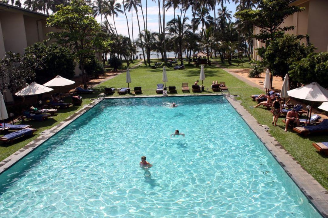 Widok z jadalni Mermaid Hotel & Club