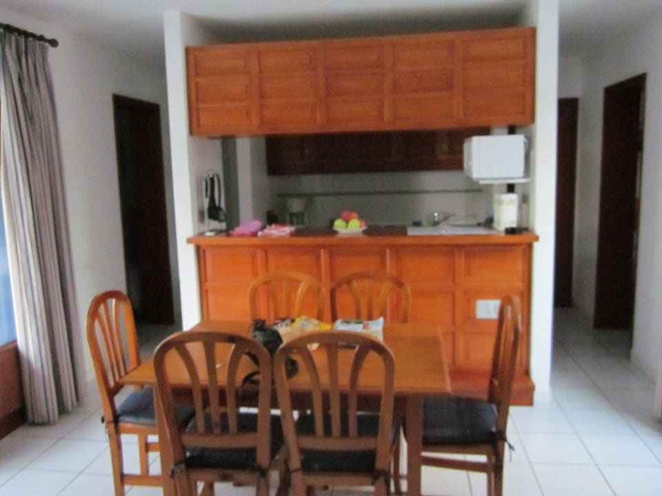 Essbereich mit offener Küche Bungalows & Appartements Playamar
