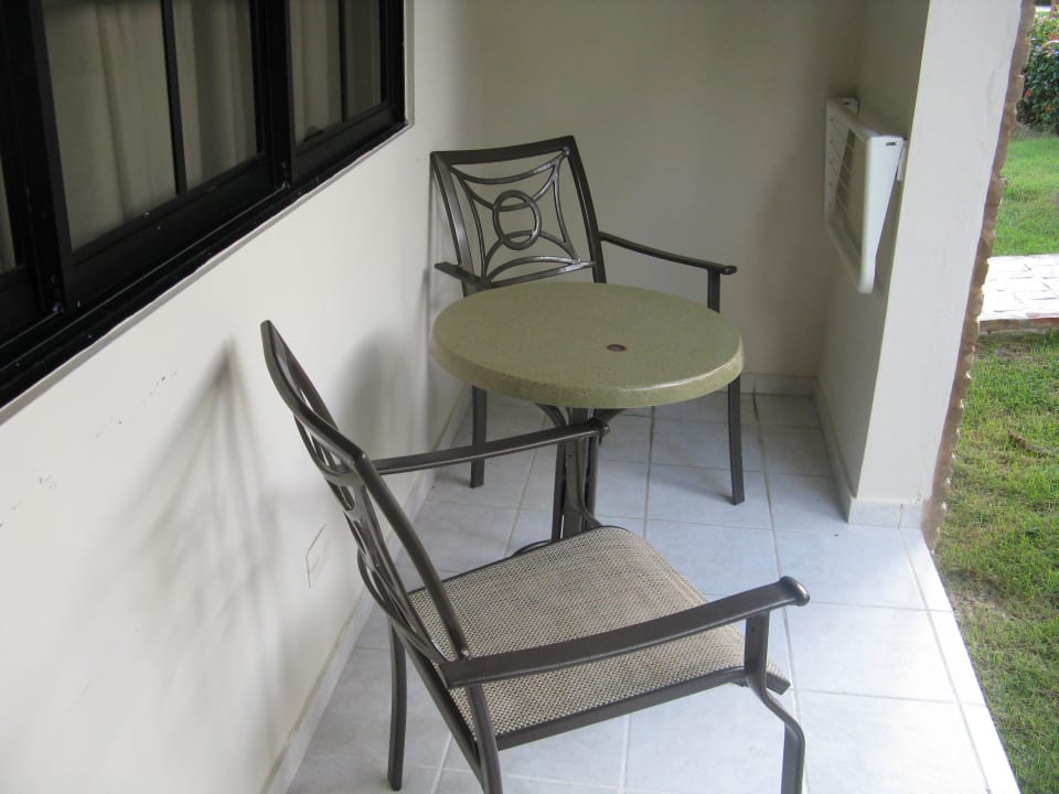 Terrasse vom Bungalow Villas Bavaro Resort & Spa