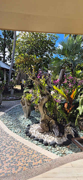 Gartenanlage Hotel Le Duc de Praslin