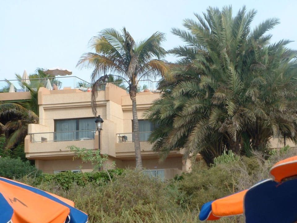 Blick auf Zimmer 21 und 22 SBH Hotel Taro Beach