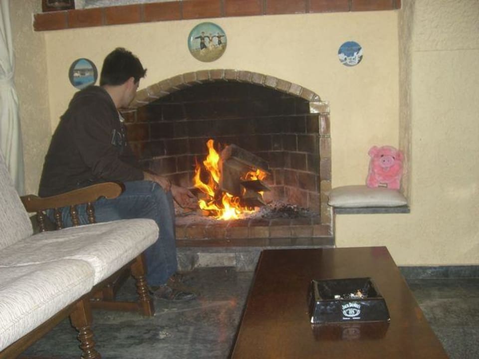 Kaminfeuer Erato Hotel
