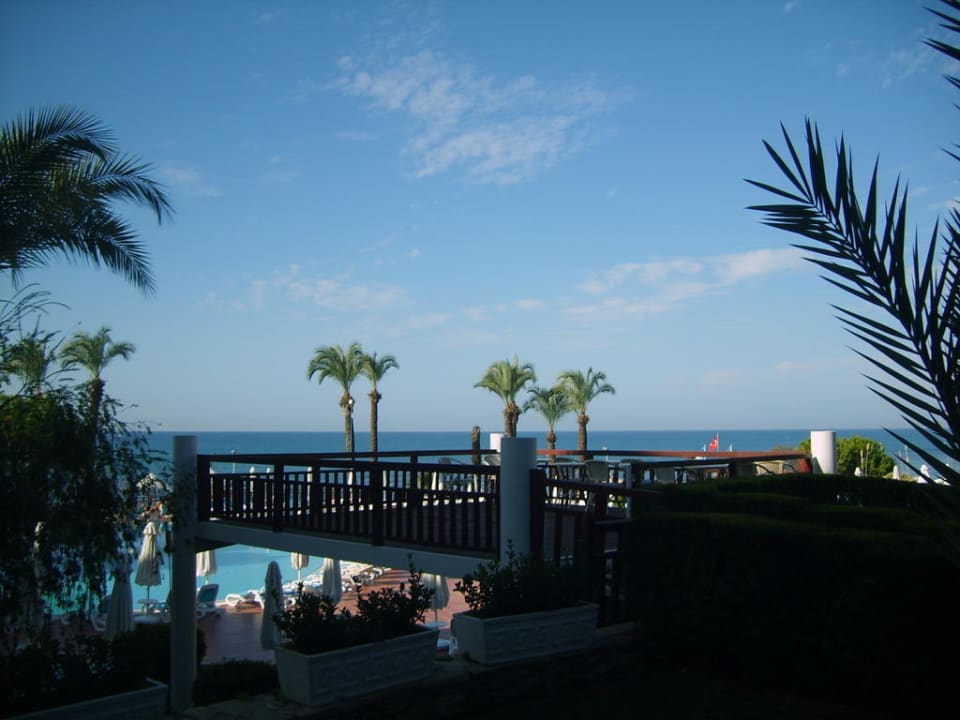 Blick von unserer Terrasse PALOMA Perissia