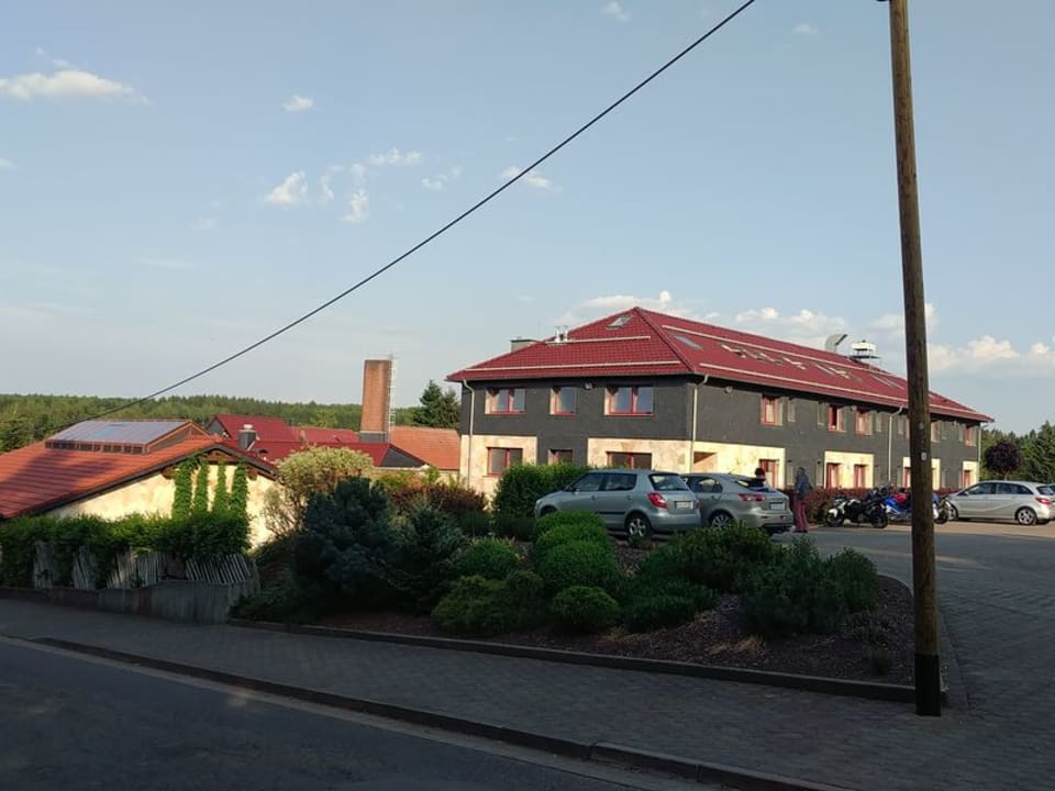 Außenansicht Gasthof Brauner Hirsch