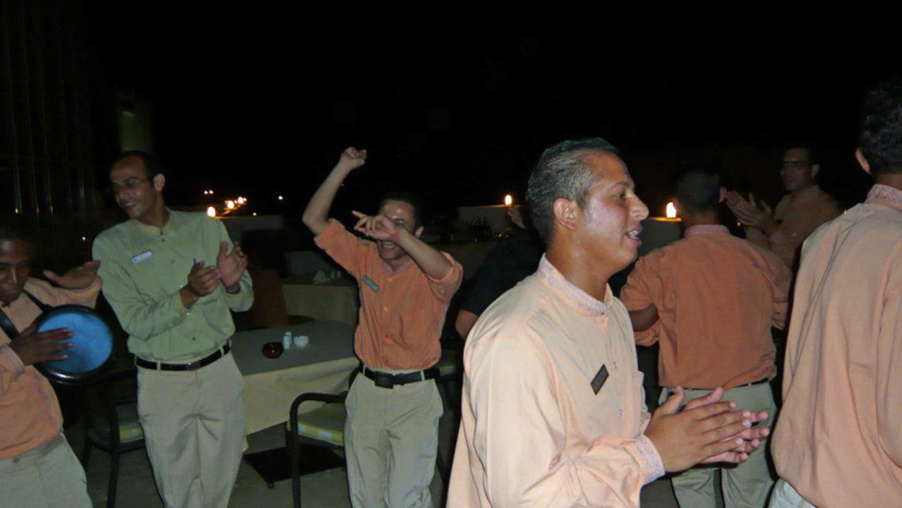 So wurden wir verabschiedet Hilton Marsa Alam Nubian Resort