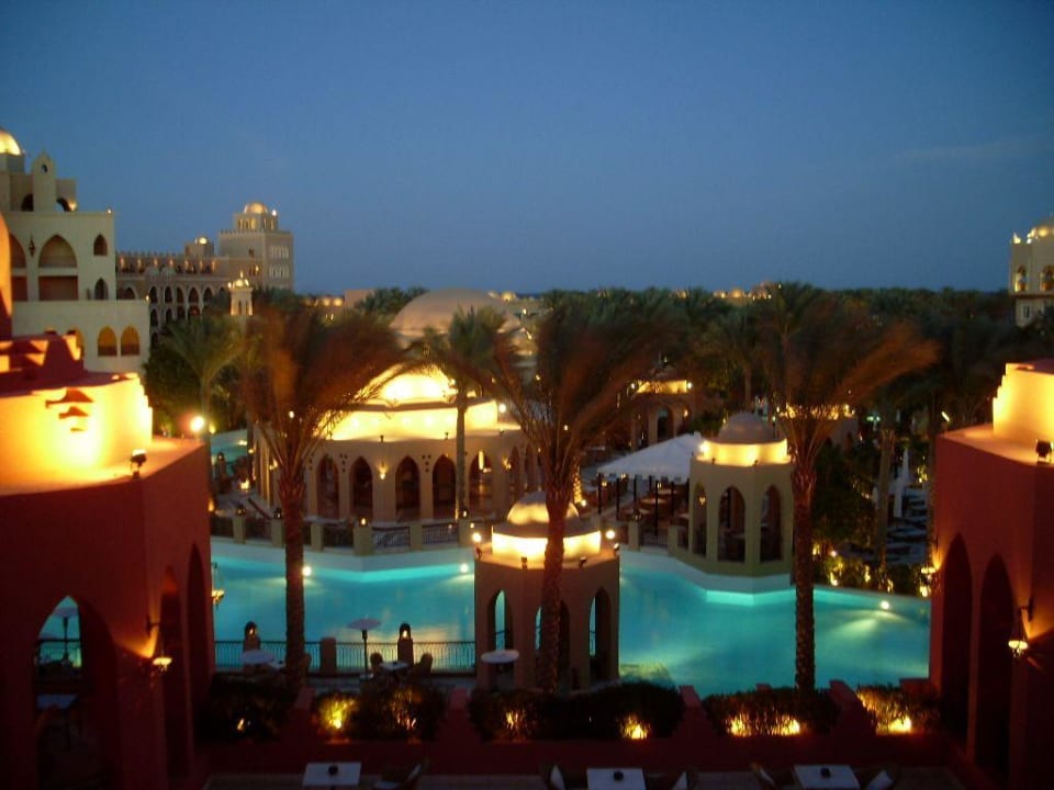 Ausblick vom Balkon der Lobby Makadi Palace
