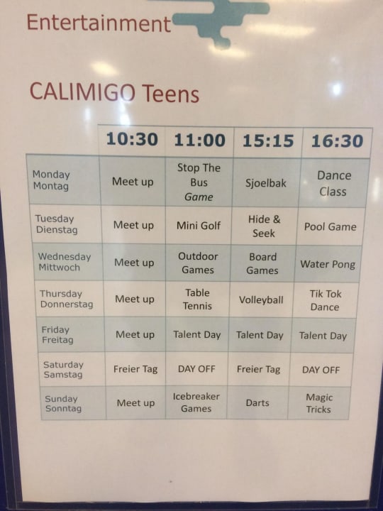 Sport & Freizeit Calimera Sirens Beach