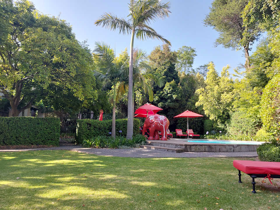 Gartenanlage Guesthouse Avondrood