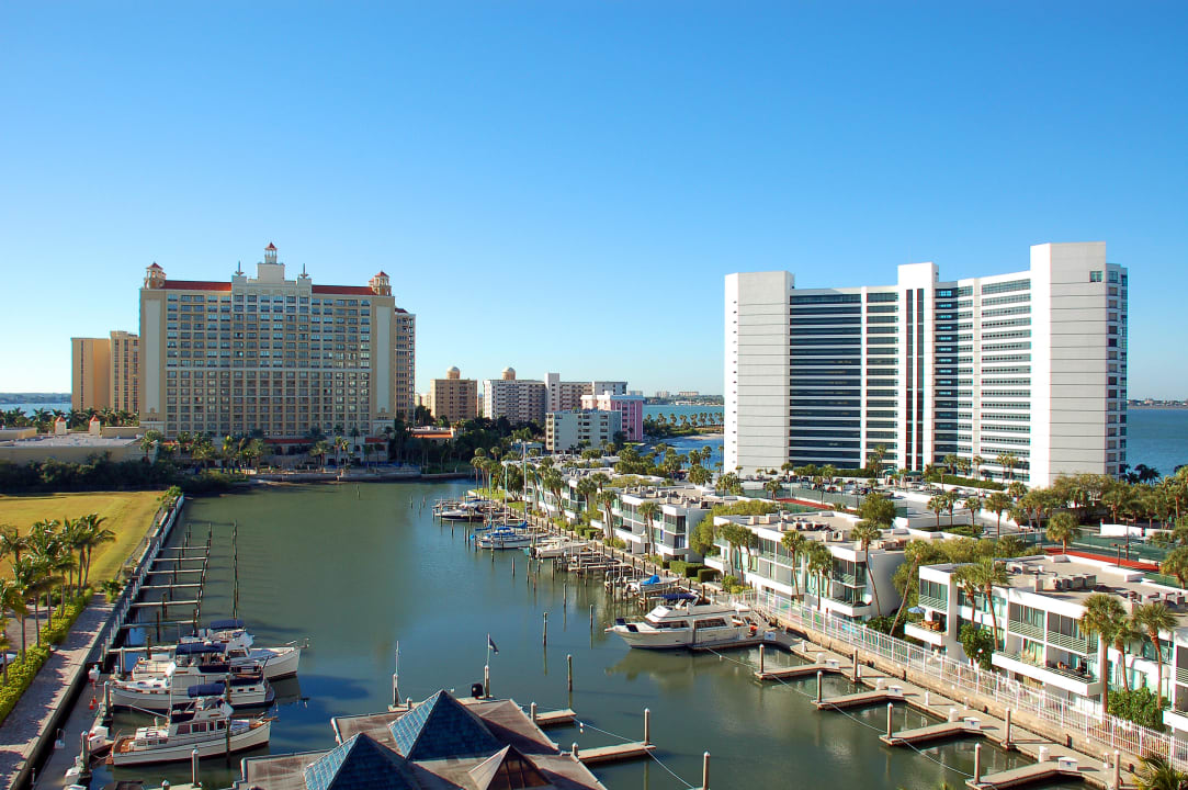Blick von unserem Balkon Hotel Hyatt Regency Sarasota