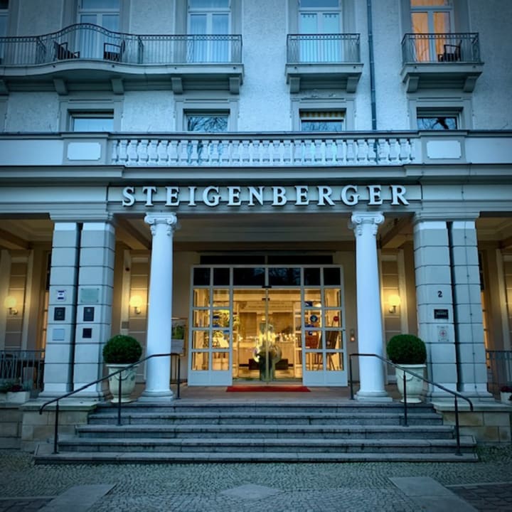 Außenansicht Steigenberger Hotel & Spa Bad Pyrmont