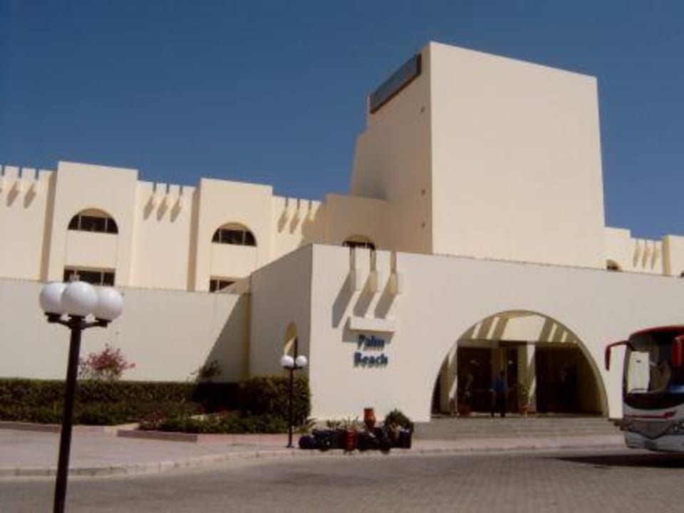 Eingang Palm Beach Palm Beach Resort