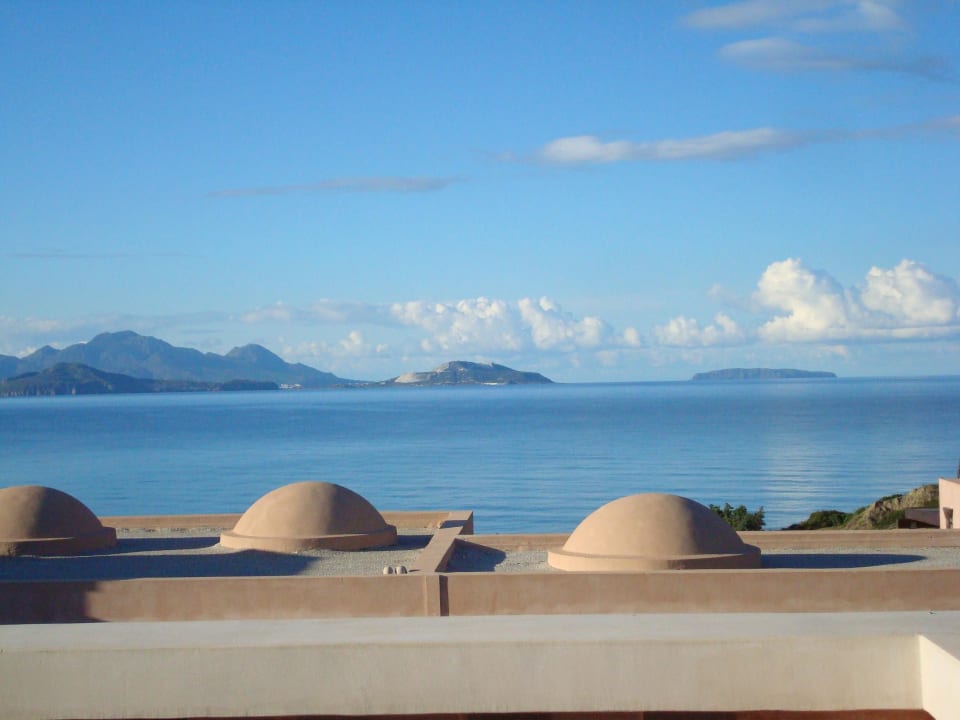 Blick vom grossen Balkon Atlantica Belvedere Resort