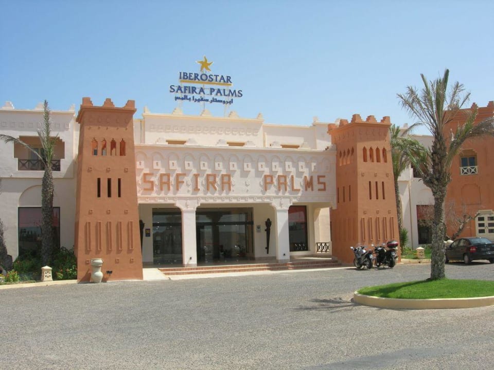 Hoteleingang Vincci Safira Palms