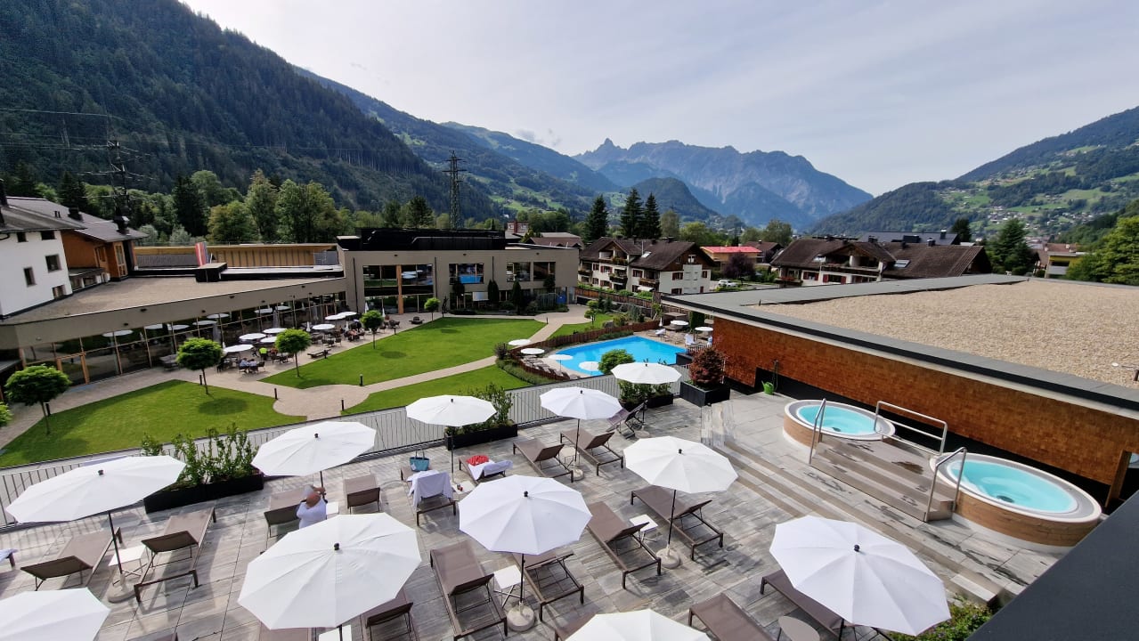 Ausblick Alpenhotel Montafon