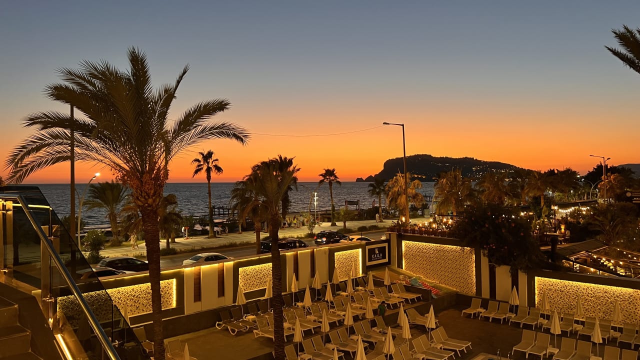 Ausblick Kaila Beach Hotel