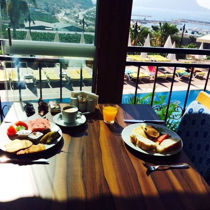 Ausblick Frühstück La Finca Marina