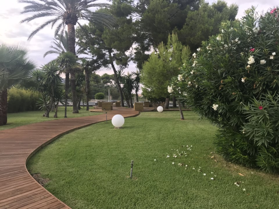 Gartenanlage BG Hotel Rei del Mediterrani Palace