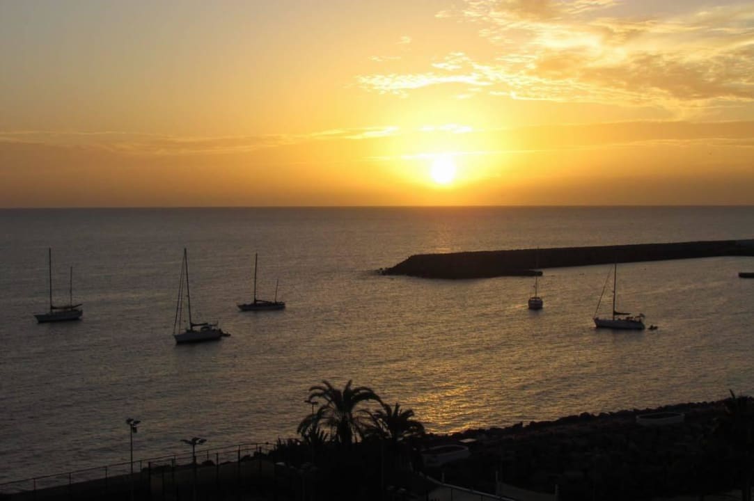 Sunset from Deluxe room #702 Radisson Blu Resort Gran Canaria