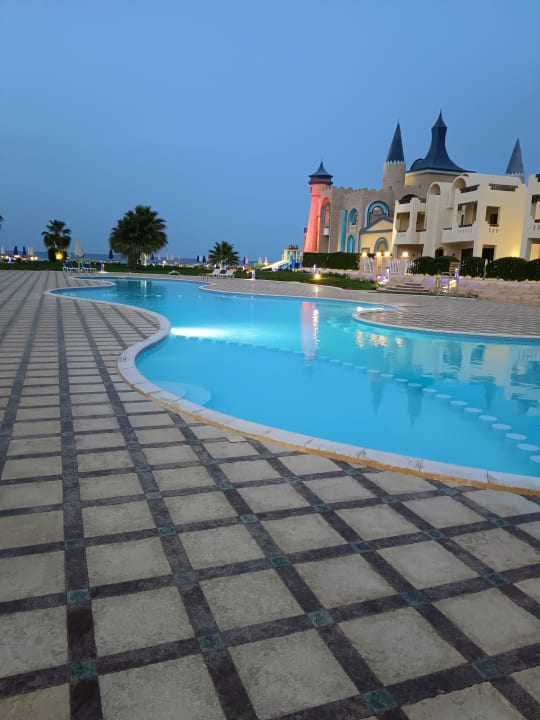 Ausblick Gravity Hotel & Aquapark Sahl Hasheesh