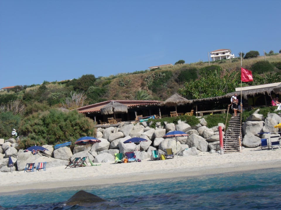 Strandabschnit des Hotels Hotel Residence Santa Monica