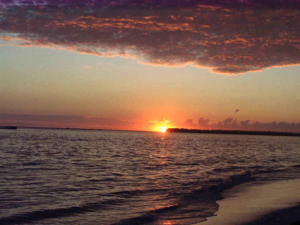 Sonnenaufgang am Hotelstrand Villas Bavaro Resort & Spa