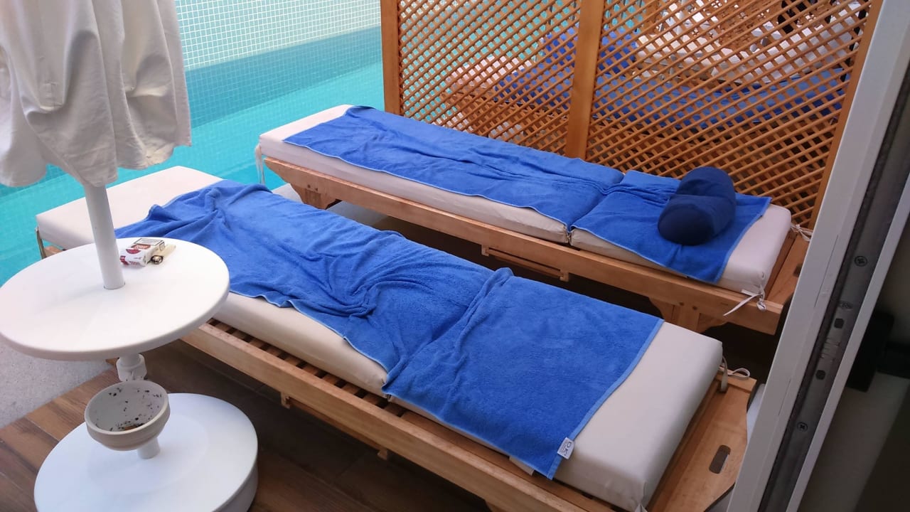 Terrasse swim-up Zimmer Side Royal Palace Hotel & Spa