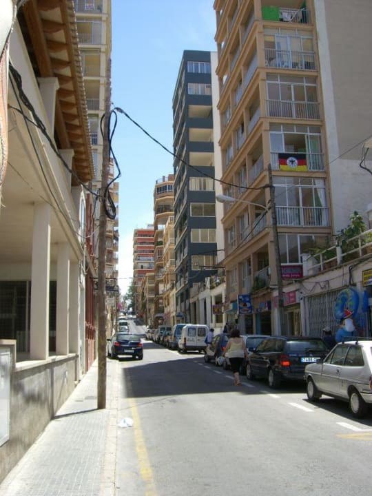 Straße zum Hotel Reina del Mar HSM Reina del Mar