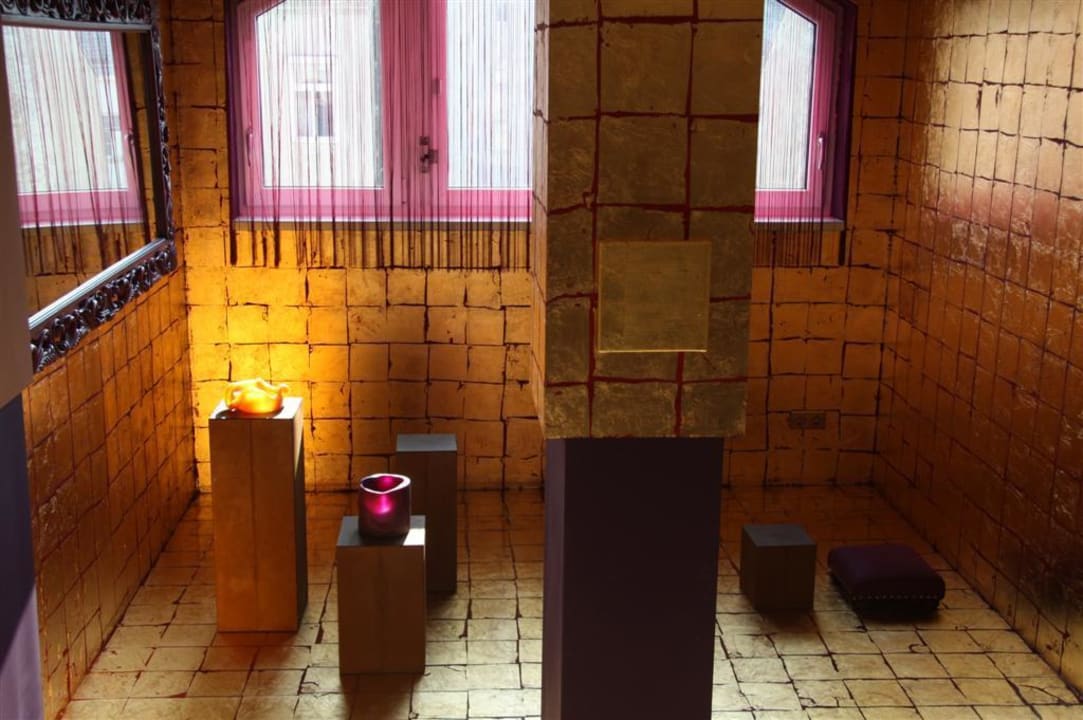 Erker im Treppenhaus Hotel Der Wilhelmshof