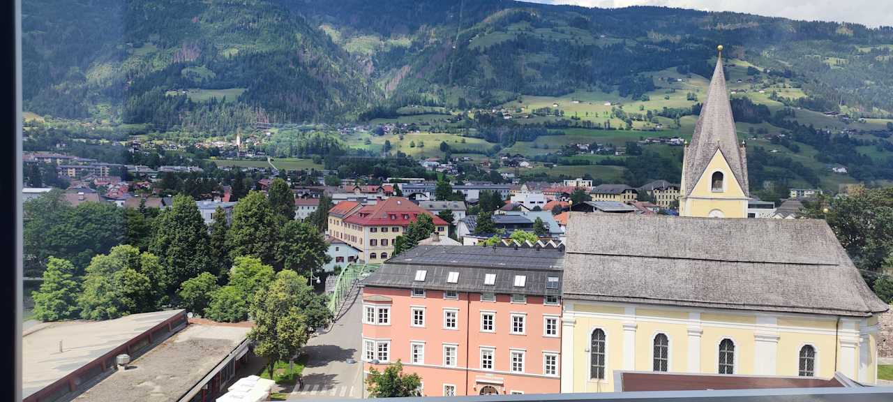 Ausblick Vergeiner's Hotel Traube Lienz