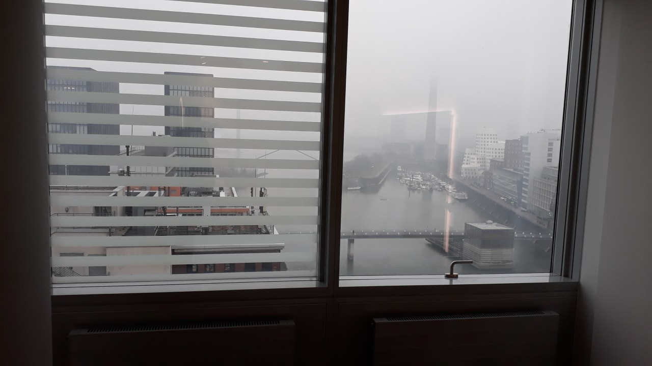 Ausblick INNSiDE by Meliá Düsseldorf Hafen