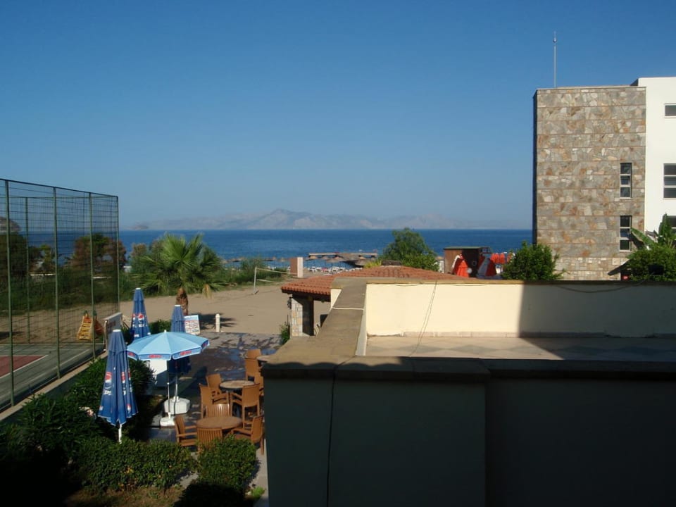 Ausblick vom Zimmer Tiana Beach Resort