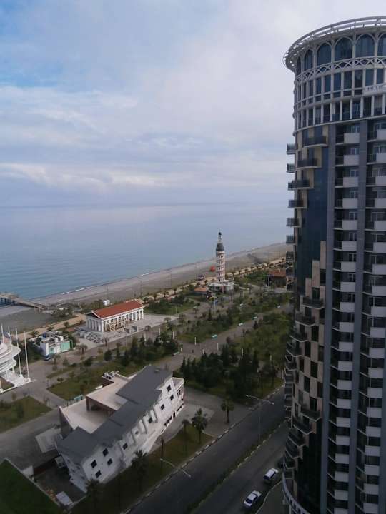 Ausblick vom Frühstücksraum Hotel 19