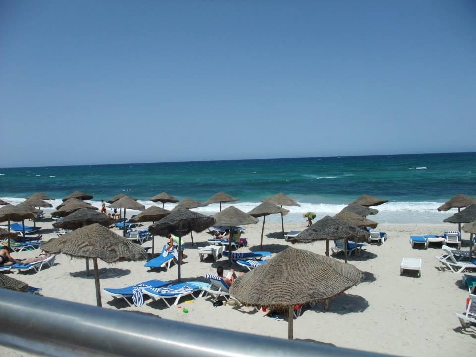 Aussicht vom Strandrestaurant El Mehdi Beach Resort