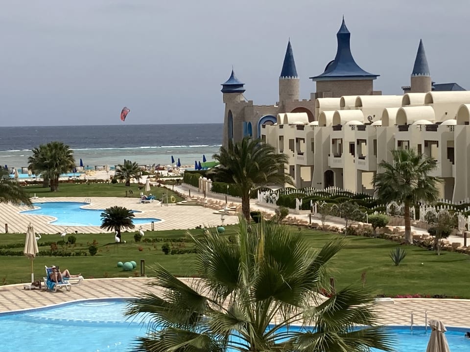 Ausblick Gravity Hotel & Aquapark Sahl Hasheesh