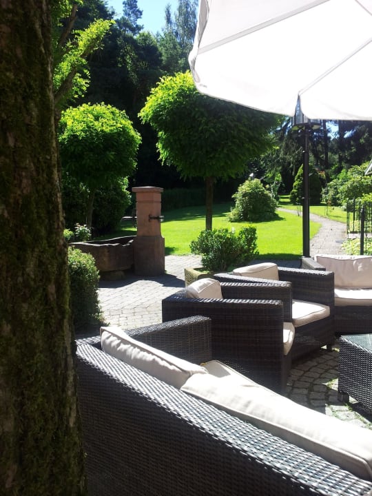 Hotelterrasse Landhotel Waldhaus