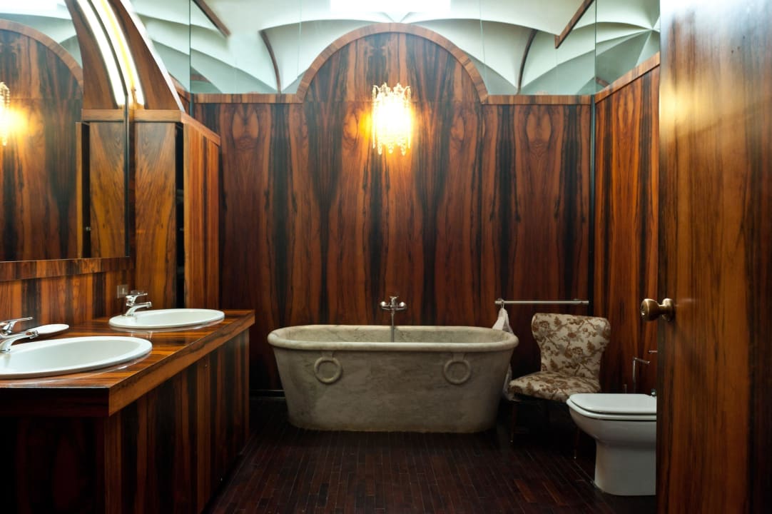Sala da Bagno Suite Teodora e Giustiniano Casa Masoli Bed & Breakfast
