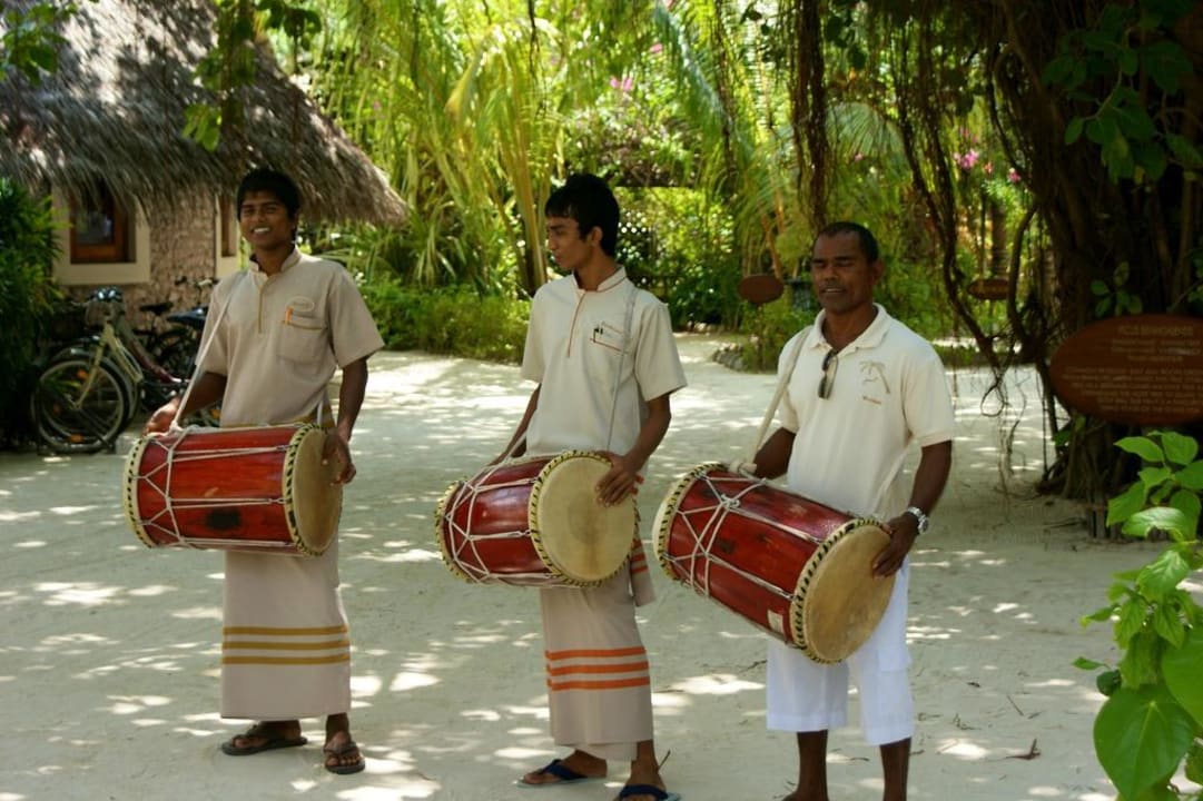 Das Empfangskomitee Kuredu Island Resort & Spa