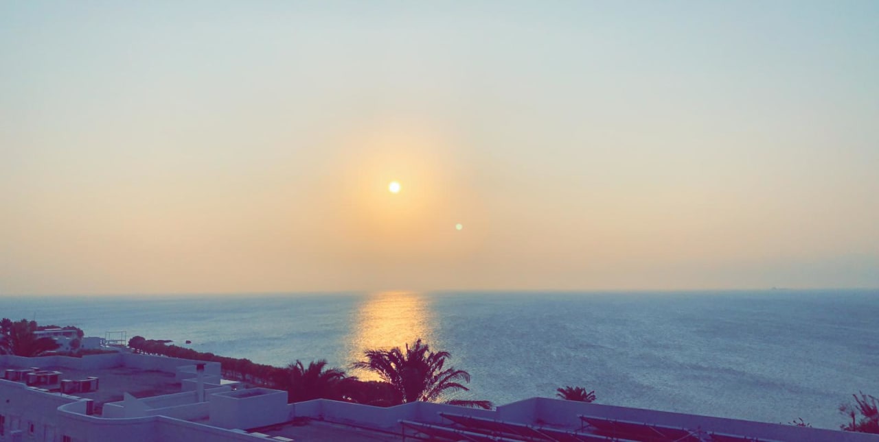 Ausblick Dimitra Beach Hotel & Suites