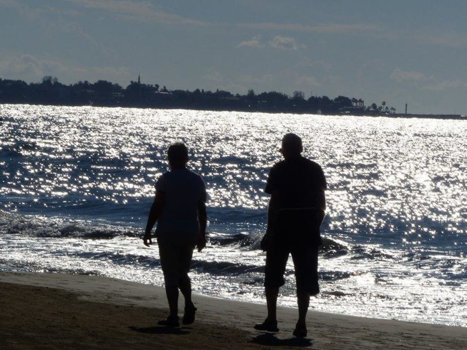 Sicht bis nach Side Sunis Kumköy Beach Resort Hotel & Spa