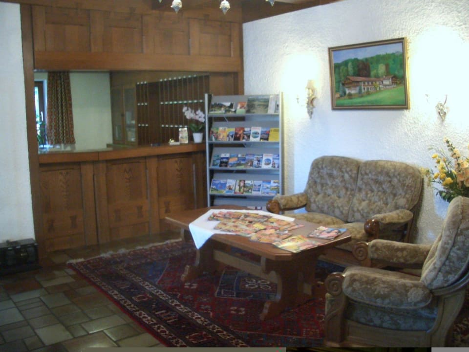 Rezeption Landhotel Gabriele