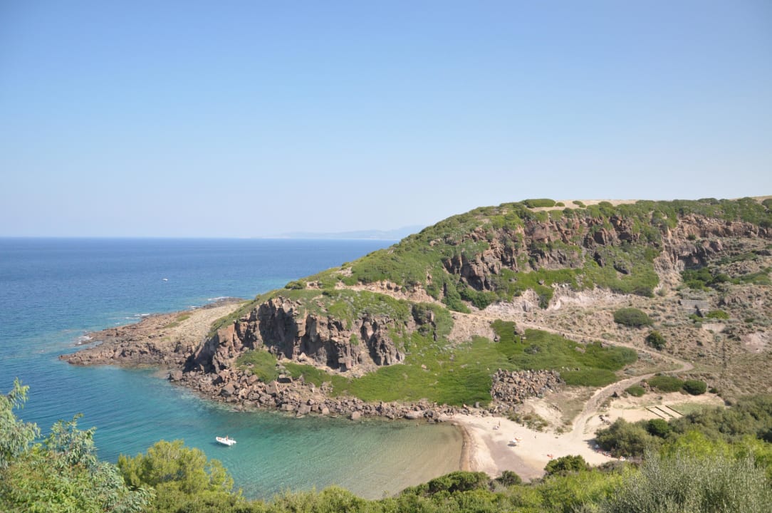 Cala ostina vista dal' hotel  Castelsardo Resort Village
